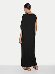 Jigsaw Black Jersey Cape Dress - Image 4 of 4