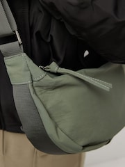 Khaki Green Sling Cross-Body Bag - Image 2 of 7