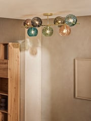 MADE.COM Brass Ilaria Flush Ceiling - Image 1 of 4