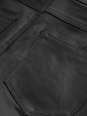 Black Sculpt Pull-On Coated Leggings - Image 7 of 7