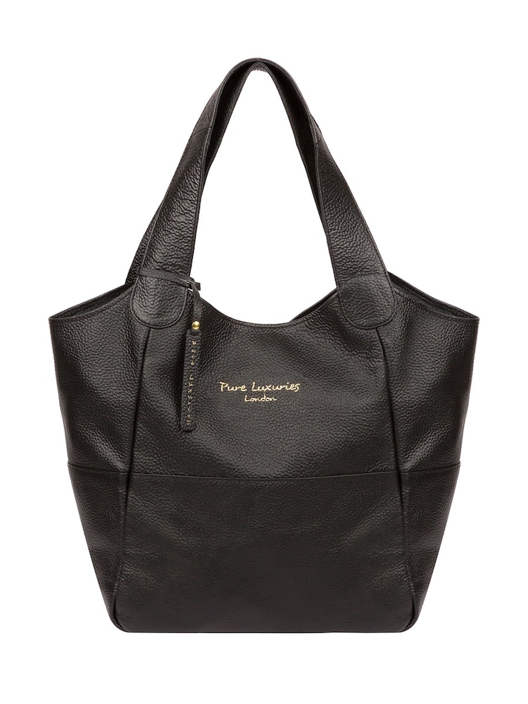 Pure Luxuries London Freer Leather Tote Bag - Image 2 of 6