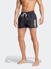 adidas Black Essentials Logo CLX Shorts - Image 1 of 6