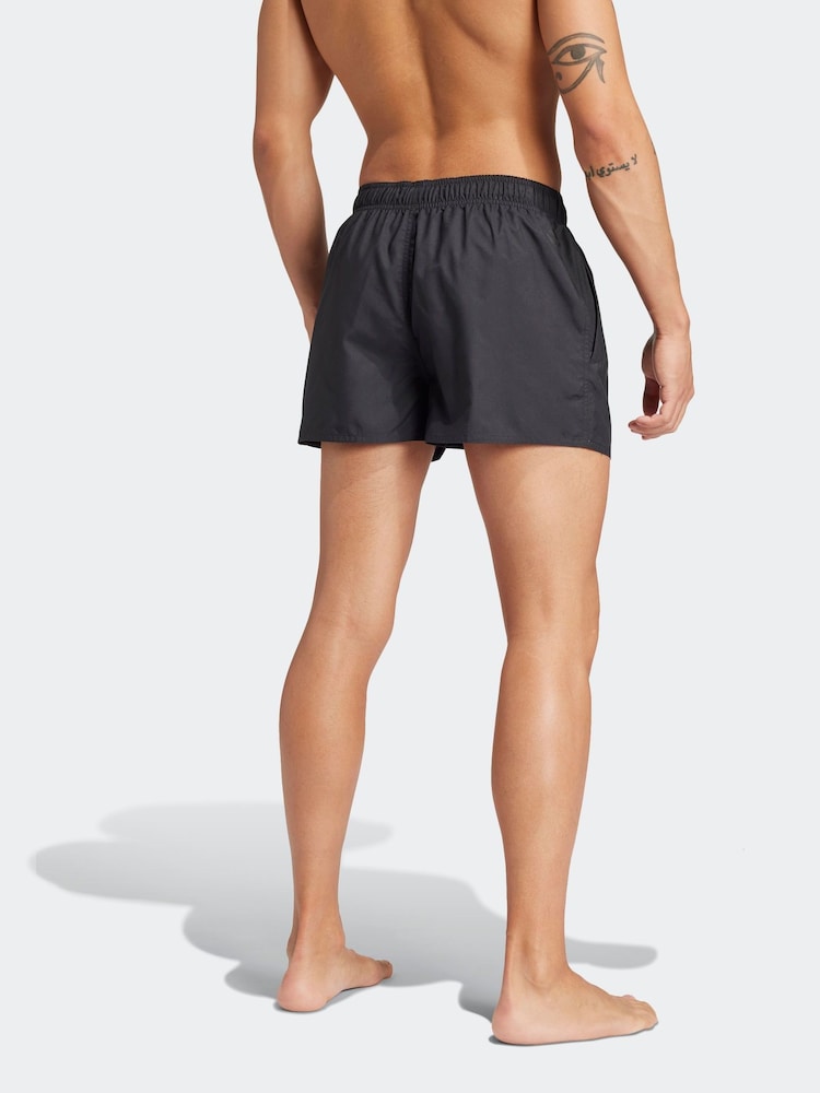 adidas Black Essentials Logo CLX Shorts - Image 2 of 6