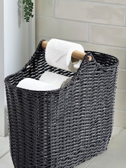 Slimline Woven Suport rol de toaletă și Storage - Image 1 of 2
