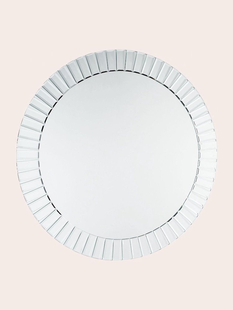 Laura Ashley Clear Capri Large Round Mirror - Image 2 of 2