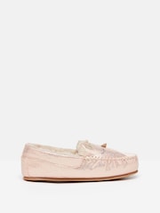 Joules Girls' Quinn Pink Unicorn Slippers - Image 1 of 5