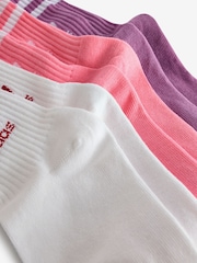 Фіолетовий - adidas Оригінали Шкарпетки екіпажу середнього крою 3 Pack - Image 4 of 4