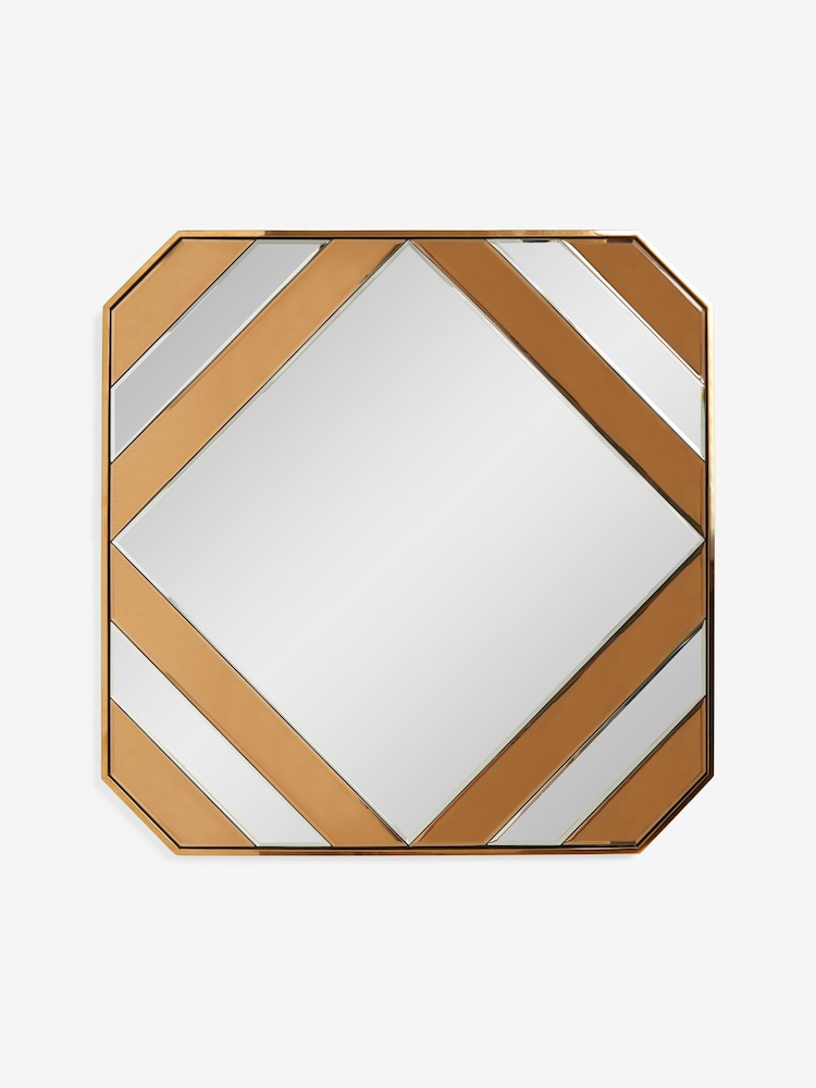 Rockett St George Copper Square Mirror - Image 2 of 3