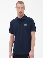 Barbour® International 100% Cotton Essential Polo Shirt - Image 3 of 7
