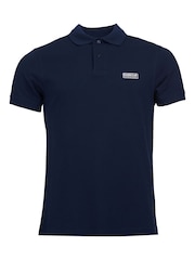 Barbour® International 100% Cotton Essential Polo Shirt - Image 6 of 7
