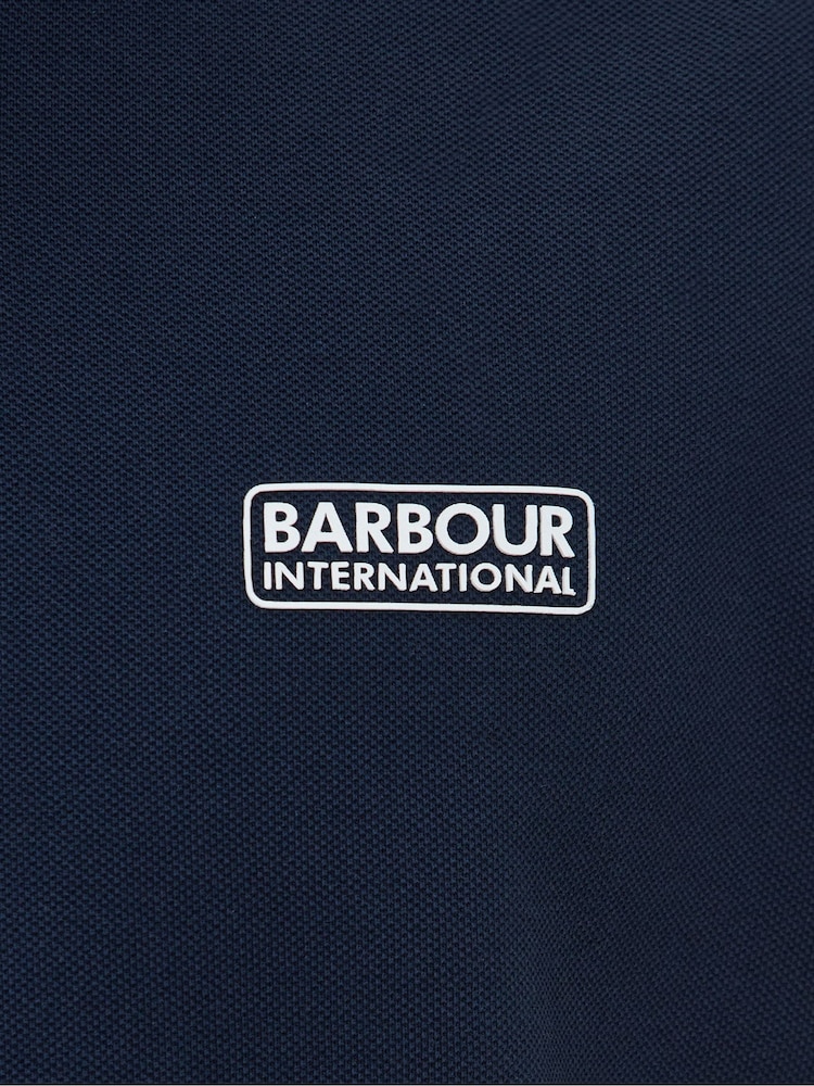 Barbour® International 100% Cotton Essential Polo Shirt - Image 7 of 7