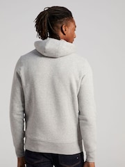 Tommy Hilfiger Grey Tommy Hilfiger Green Logo Hoodie - Image 3 of 5