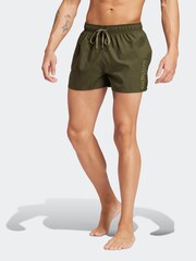 adidas Green Essentials Logo CLX Shorts - Image 1 of 6