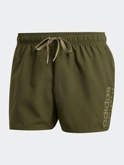 adidas Green Essentials Logo CLX Shorts - Image 6 of 6