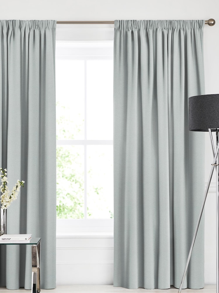 Spa Green Soho Made To Measure Curtains - Image 1 of 8