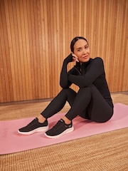 Skechers Black White Standard Fit Slip-Ins: BOBS Sport Squad Chaos Trainers - Image 2 of 8