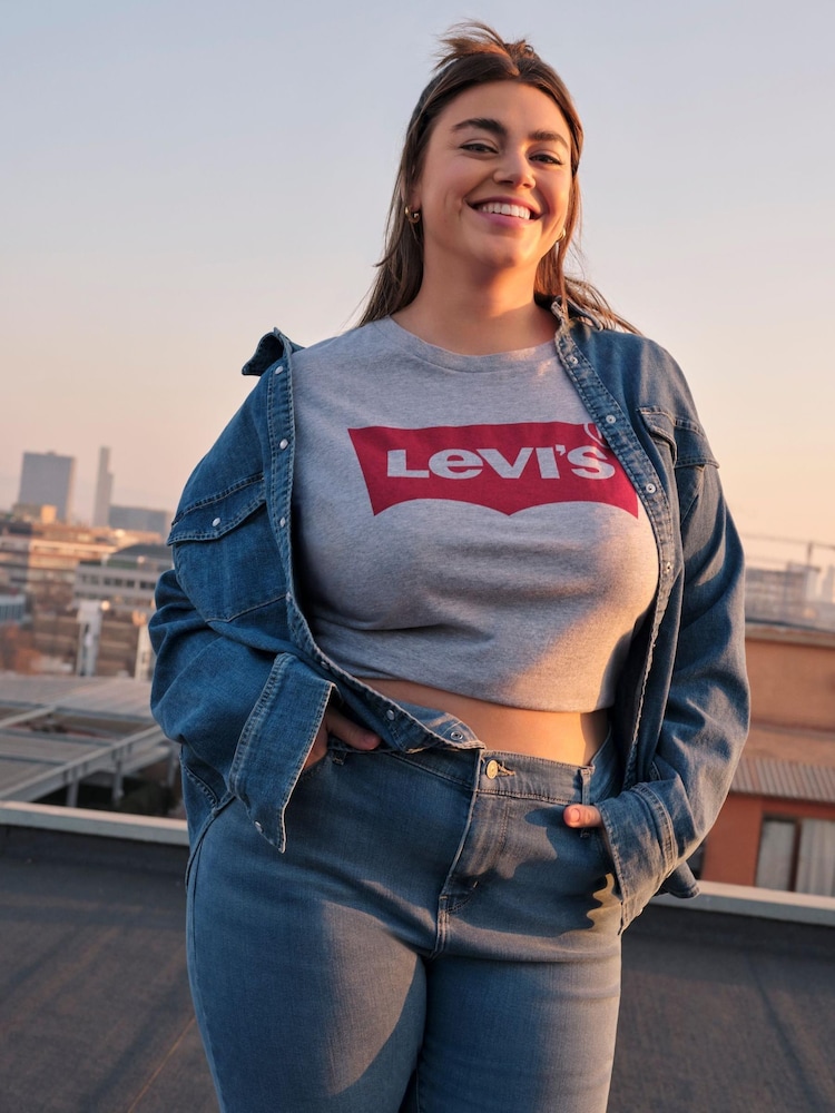 Levi's® Rio Frost Curve 724™ High Rise Straight Jeans - Image 2 of 10