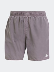 adidas Brown Washed Out Cix Swim Shorts - Image 6 of 6