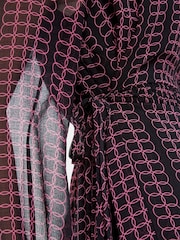 Whistles Circle Link Ivy Black Dress - Image 5 of 5
