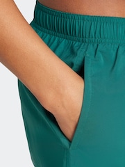adidas Light Green Solid CLX Short Length Swim Shorts - Image 5 of 6