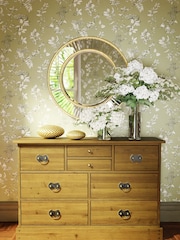 Laura Ashley Honey Gold Garrat 4+4 Drawer Chest - Image 2 of 8