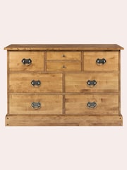 Laura Ashley Honey Gold Garrat 4+4 Drawer Chest - Image 4 of 8