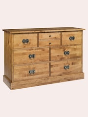 Laura Ashley Honey Gold Garrat 4+4 Drawer Chest - Image 5 of 8