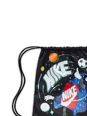 Nike Black Kids Drawstring Bag 12L - Image 4 of 8