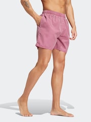 adidas Pink Washed Out Cix Swim Shorts - Image 3 of 6