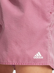 adidas Pink Washed Out Cix Swim Shorts - Image 5 of 6