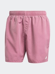 adidas Pink Washed Out Cix Swim Shorts - Image 6 of 6