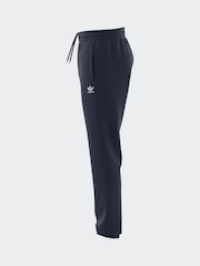 adidas Blue Trefoil Essentials 100% Cotton Joggers - Image 10 of 14