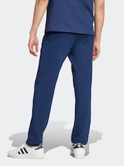 adidas Blue Trefoil Essentials 100% Cotton Joggers - Image 2 of 14