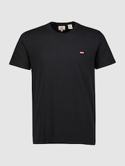 Levi's® Black Original Housemark 100% Cotton T-Shirt - Image 3 of 3