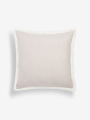 Natural Dalby Fringe Trim 50 x 50cm Cushion - Image 2 of 5