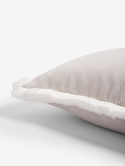 Natural Dalby Fringe Trim 50 x 50cm Cushion - Image 5 of 5