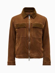 AllSaints Brown Cozza Jacket - Image 7 of 7