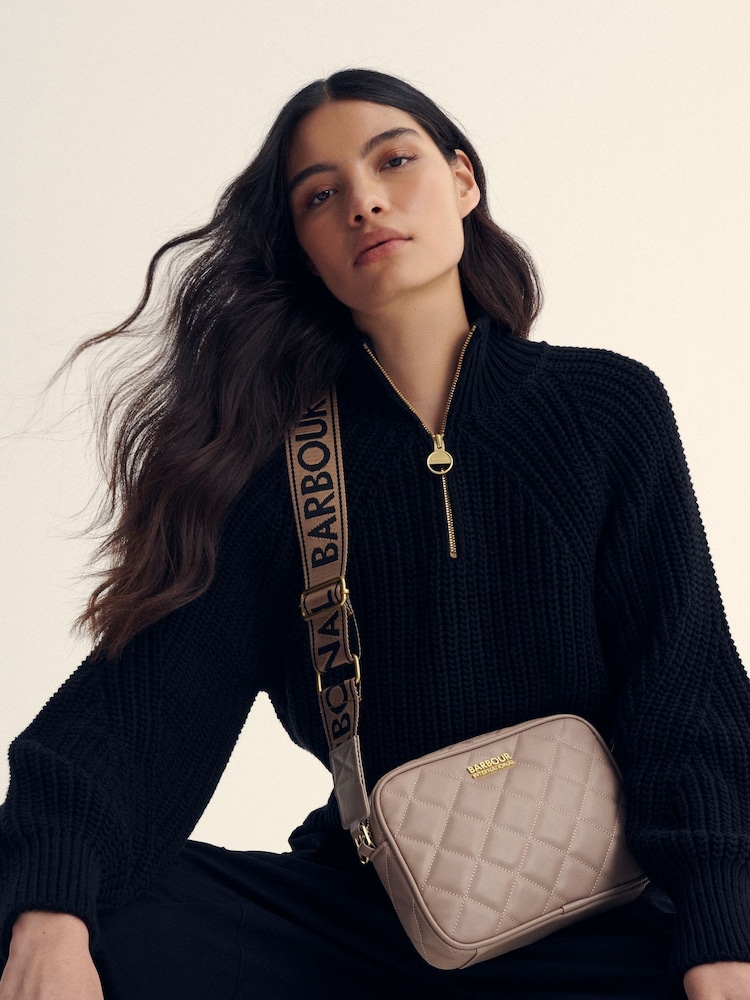 Barbour® International Sloane Quilted Logo Crossbody Bag - Image 1 of 23