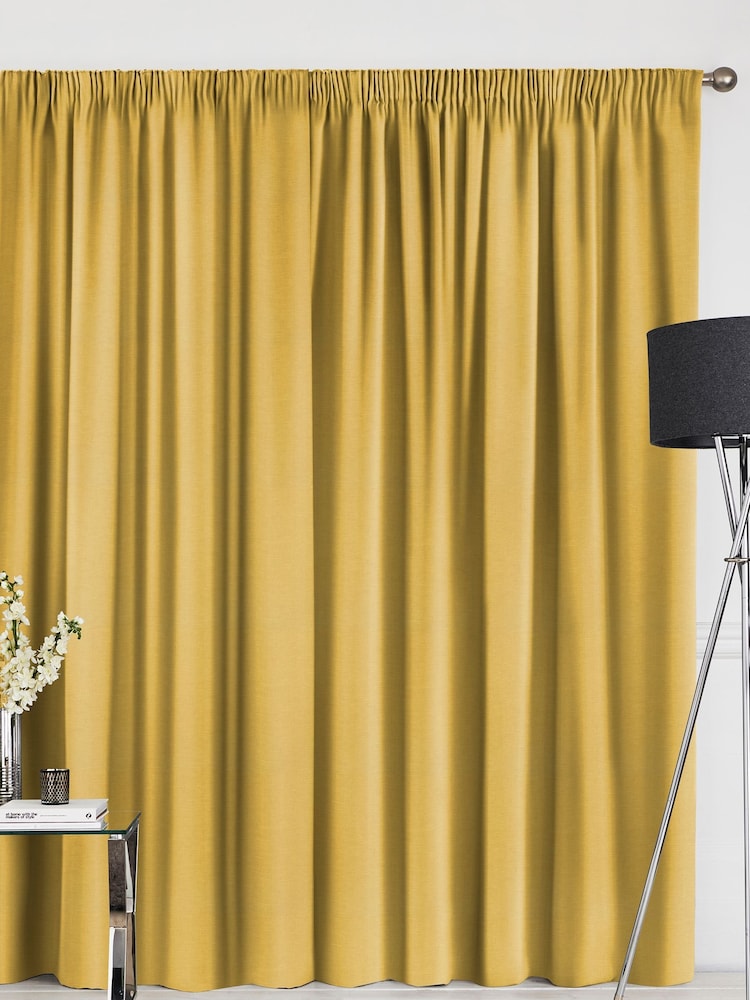 Buttercup Yellow Soho Made To Measure Curtains - Image 2 of 8