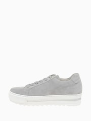 Gabor Wide Fit Heather Suede Trainers - Image 2 of 4