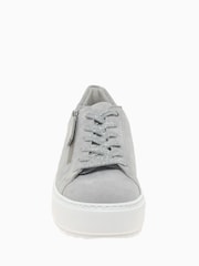 Gabor Wide Fit Heather Suede Trainers - Image 4 of 4