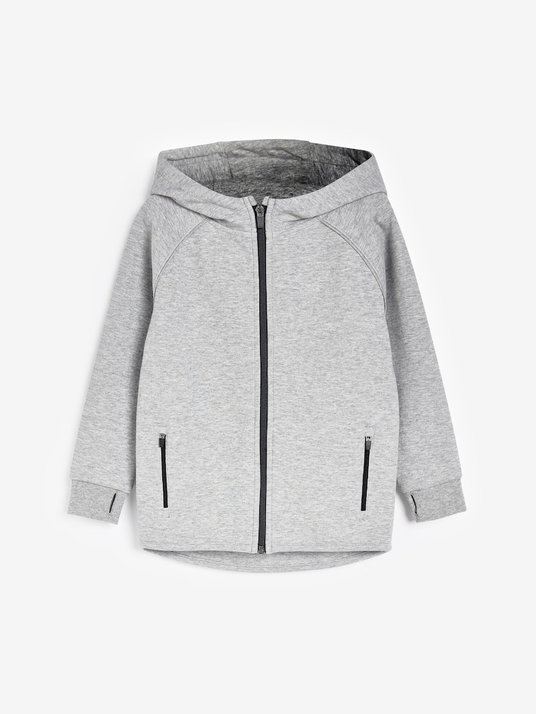 Gris - Tech Vêtements de sport Sweat-shirt à capuche et jogging (3-16ans) - Image 3 of 7
