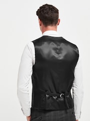Charcoal Grey Waistcoat Signature Tollegno Fabric Slim Fit Suit - Image 2 of 6