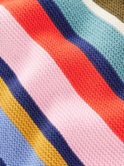 Boden Cream Stripe Stitch Detail Jumper - Image 6 of 6