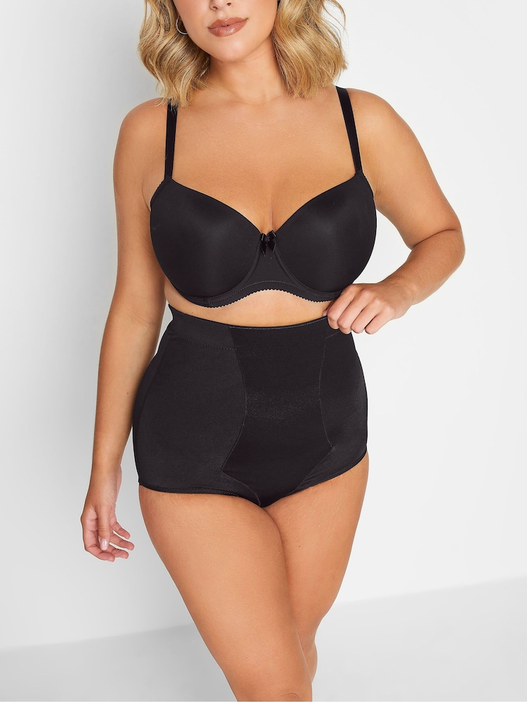 Yours Curve Slip aus Satin mit hohem Bund - Bild 2 von 3 Yours Curve Slip aus Satin mit hohem Bund - Bild 2 von 3