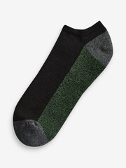 Black 5 Pack Cushioned Trainers Socks - Image 2 of 6