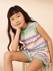 Multi Crochet Co-ord Set (3-16yrs) - Image 3 of 8