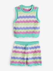 Multi Crochet Co-ord Set (3-16yrs) - Image 6 of 8