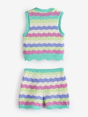 Multi Crochet Co-ord Set (3-16yrs) - Image 7 of 8
