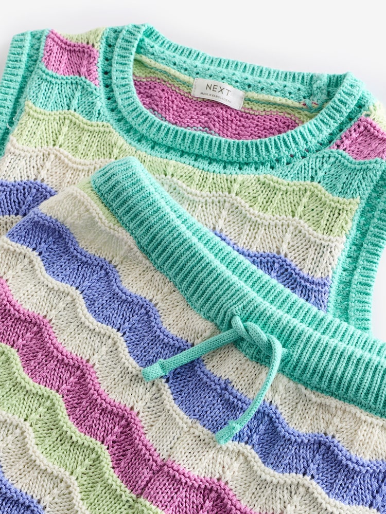 Multi Crochet Co-ord Set (3-16yrs) - Image 8 of 8